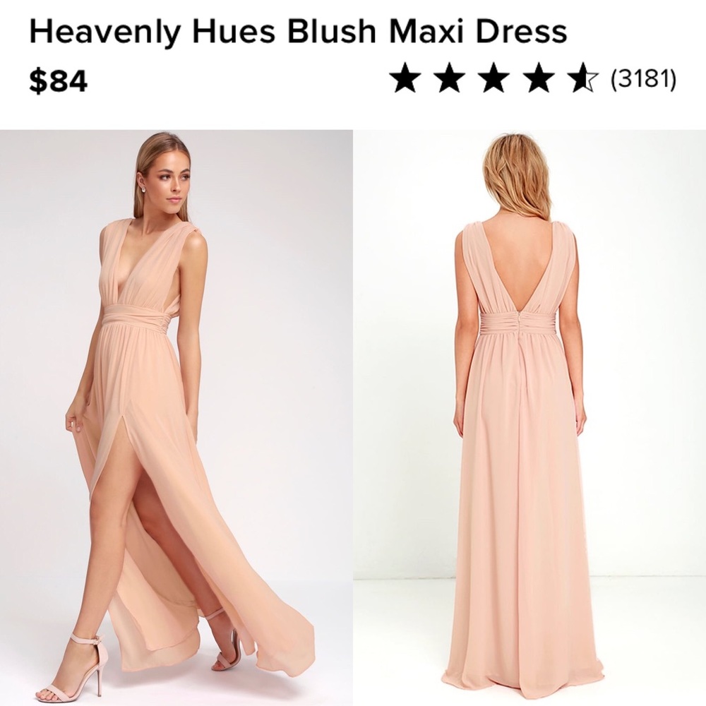 Lulus Prom/Bridesmaid dress